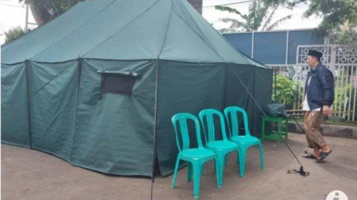 Tenda Sakinah fasilitas untuk kebutuhan biologis pasutri korban gempa Cianjur