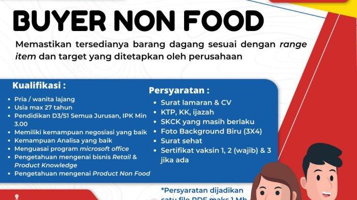 Alfamidi buka loker BUYER NON FOOD