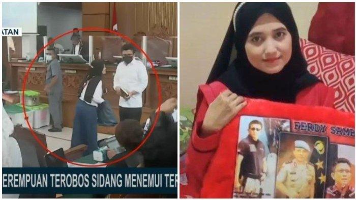 Syarifah Ima wanita cantik yang nekat terobos ruang sidang untuk bertemu Ferdy Sambo