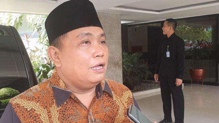 Foto: Arief Poyuono mendatangi kompleks Istana Kepresidenan, Jakarta, Kamis (1/8/2019).