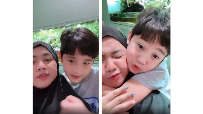 Rafathar melepas rindu dengan Mbak Lala