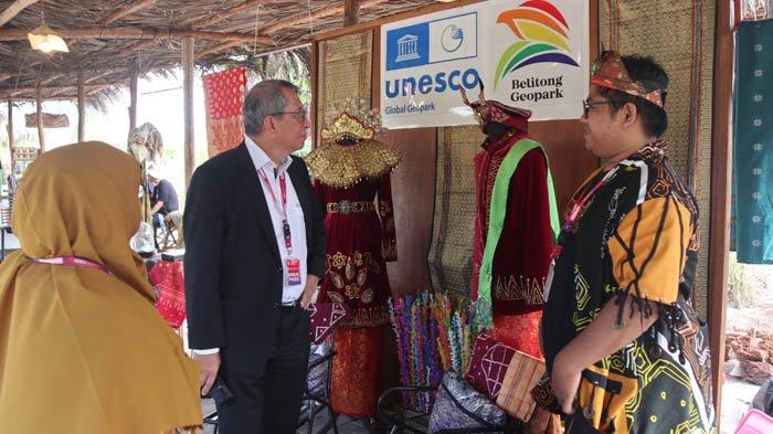 Para delegasi dan pendamping saat berkunjung ke G20 Expo di Sheraton Resort beberapa hari lalu.