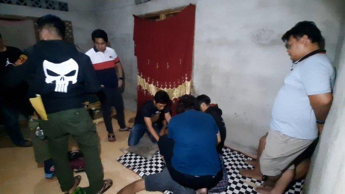 Penangkapan terhadap residivis pencurian oleh Tim Kelambit Buser Polres di Belinyu, Kabupaten Bangka, Kamis (1/12/2022).