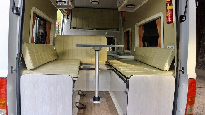 Salah satu fasilitas yang dimiliki oleh camper van/motorhome di Puri Ansell