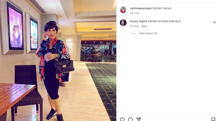 Tangkapan layar dari akun Instagram mami Ayu, ibunda Venna Melinda