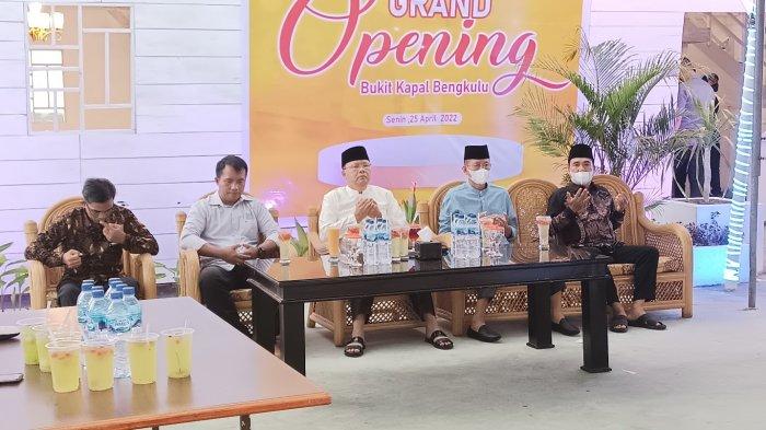 Bukit Kapal Pekan Sabtu Bengkulu dan peresmian yang dihadiri Gubernur Bengkulu, Rohidin Mersyah, Senin (25/4/2022)