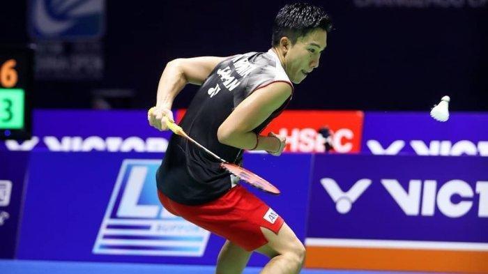 Pebulutangkis unggulan pertama asal Jepang, Kento Momota