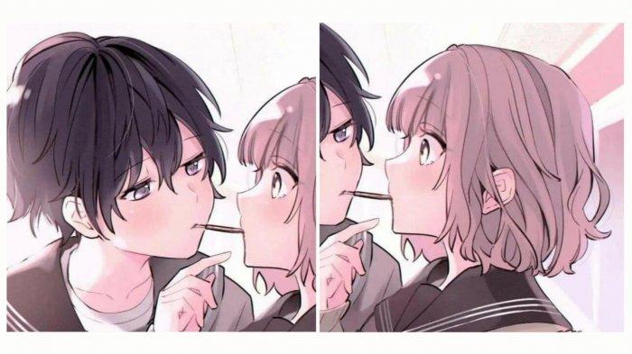 PP Couple Anime Aesthetic Terpisah Seperti di Penterest, Cocok Untuk Profil Wa Bersama Pacar 11