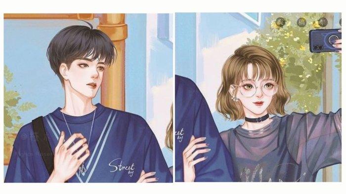 PP Couple Pacar Aesthetic yang Bikin Profil Wa Bersama Pasangan Makin Kompak dan Keren 13