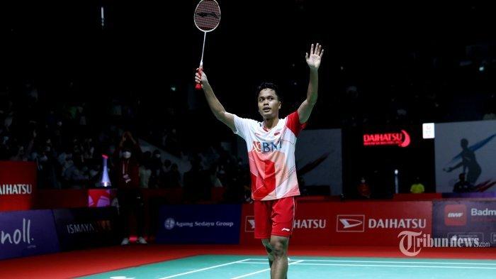 Pebulu tangkis Tunggal Putra Indonesia Anthony Sinisuka Ginting
