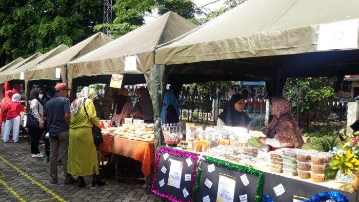 bazaar produk UMKM DKerens yang digelar Pemerintah Kota Depok di akhir pekan lalu