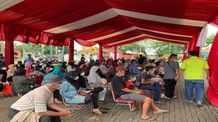Mustopa Center bekerjasama dengan PLN kembali menggelar vaksinasi dosis kedua bagi masyarakat pelaku UMKM.