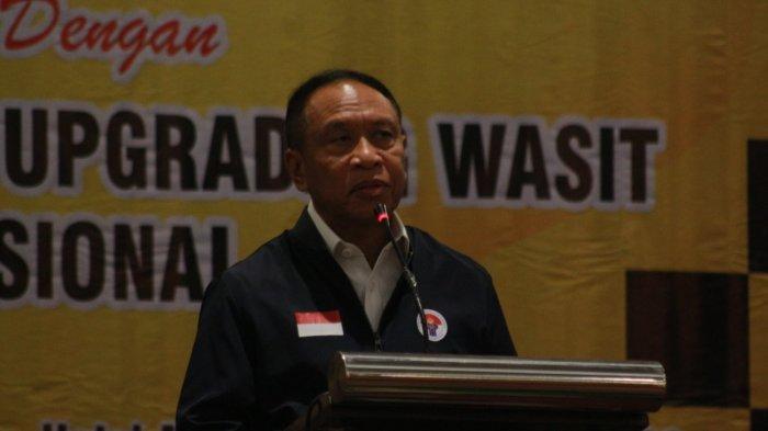 Menteri Pemuda dan Olahraga (Menpora) Zainudin Amali membuka Gorontalo Open Turnamen Catur Beregu Gubernur Cup VIII di Hotel Aston, Kamis (15/9/2022).