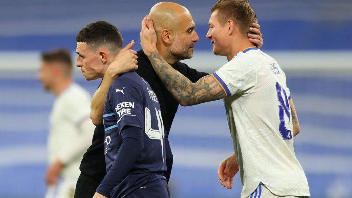 Toni Kroos dan Pep Guardiola