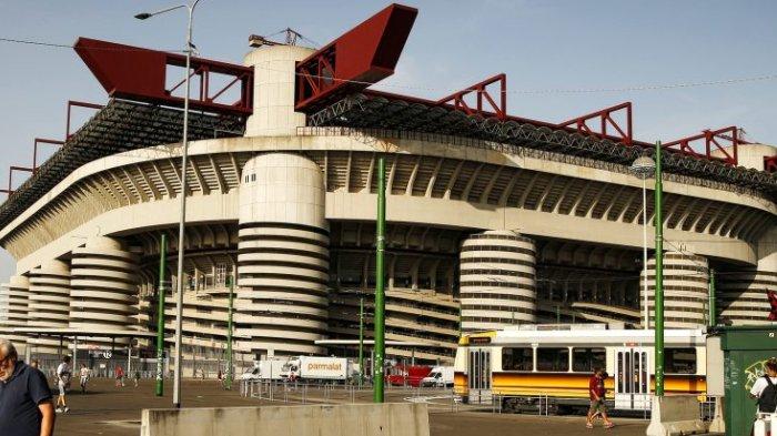 Stadion San Siro, Milan, Italia.