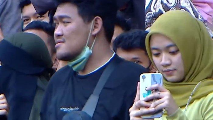 Penonton di Stadion Utama Riau, Kamis (22/9/2022)