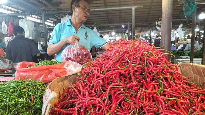 Harga cabai di Jambi kembali naik.