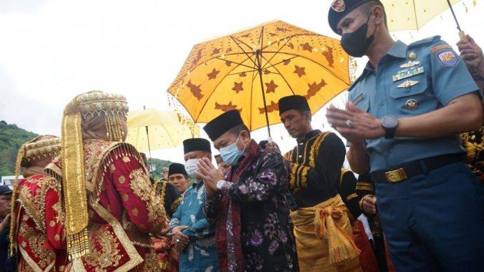 Al Haris pada acara Kenduri SKO Kedepatian Tanjung Pauh, bertempat di Kabupaten Kerinci, Kamis (12/05/2022).