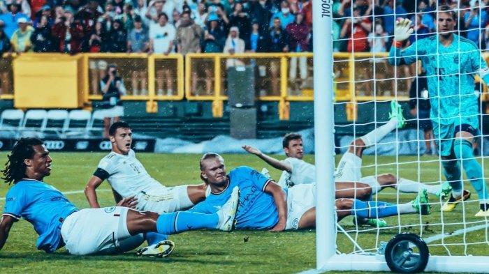 Bayern Munchen vs Manchester City di pertandingan pramusim