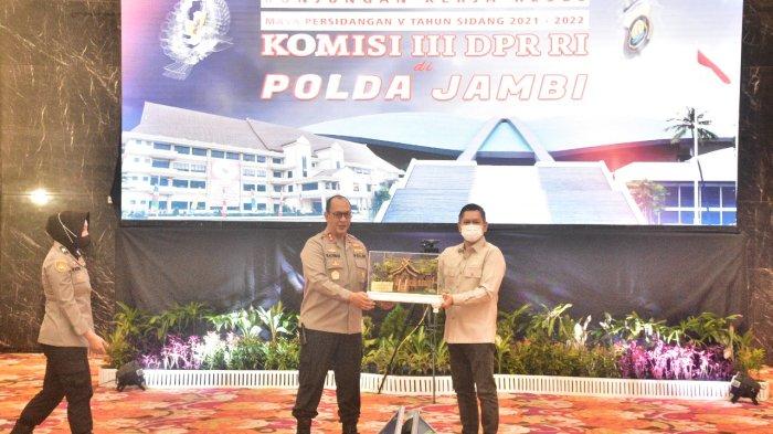 Kapolda Jambi Irjen Pol A Rachmad Wibowo RDP bersama Komisi III DPR RI