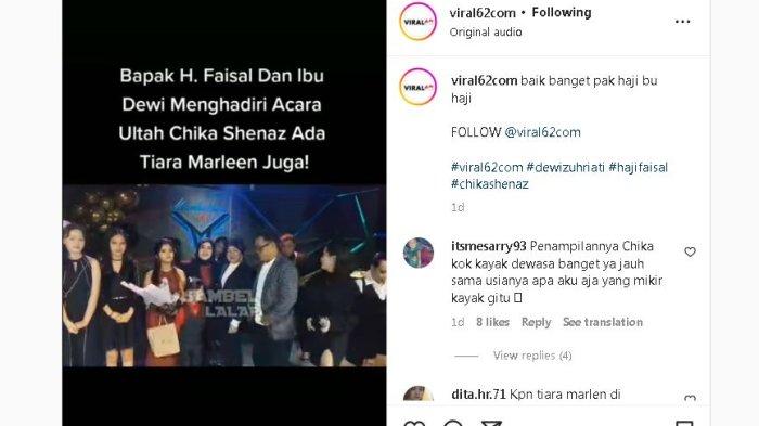 Postingan akun gosip