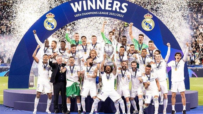 Real Madrid juara Liga Champions setelah mengalahkan Liverpool pada Minggu, 29 Mei 2022