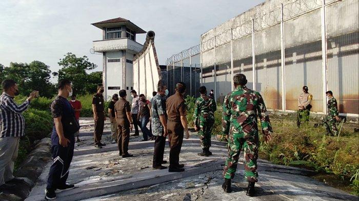 Dandrem dan kajati cek Tymbok Lapas Sarolangun.