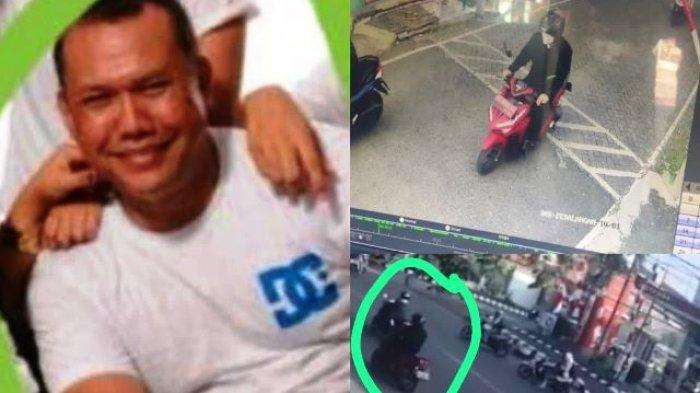 Foto pegawai yang hilang serta keneradaan terakhir yang terpantau dari CCTV.