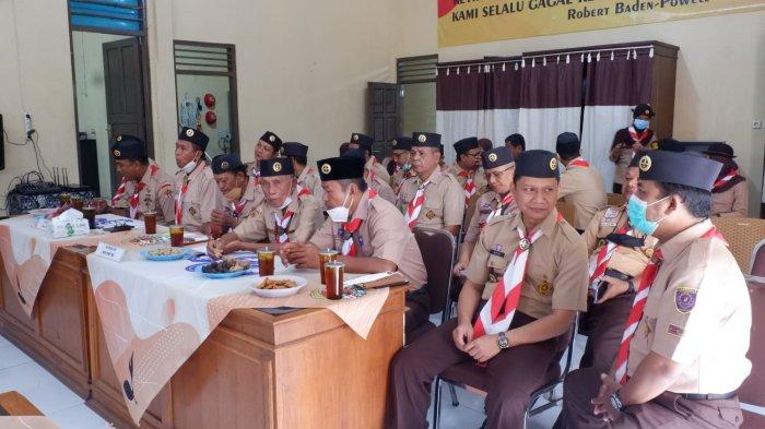 Kwarcab Sukoharjo Terima Tim Penilai Lomba Kwartir Tergiat Dari Kwarda Jateng.