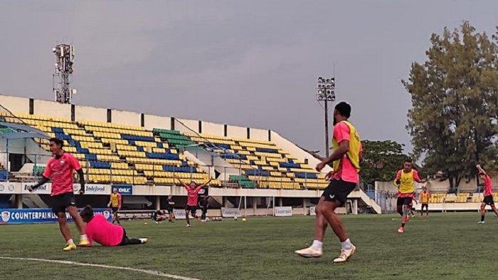 Latihan PSIS Semarang di Stadion Citarum Semarang, Selasa (11/10/2022) sore - ariel/tribun