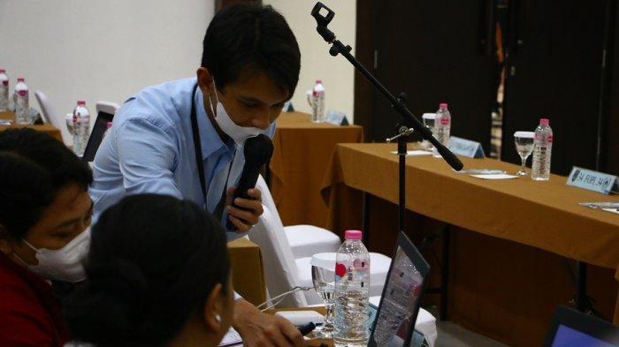 Kegiatan Bimbingan Teknis (Bimtek) Penatausahaan Keuangan yang digelar KONI Kota Semarang di Legacy Hall Hotel Plampitan Semarang, Rabu (30/11/2022).