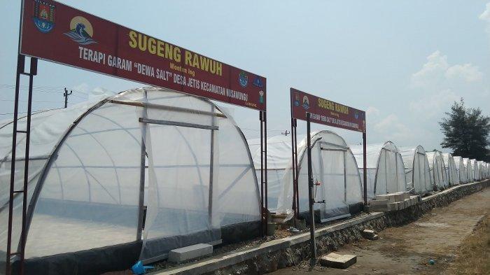 Eduwisata Tunnel Garam yang berlokasi di kawasan Pantai Jetis, Nusawungu.