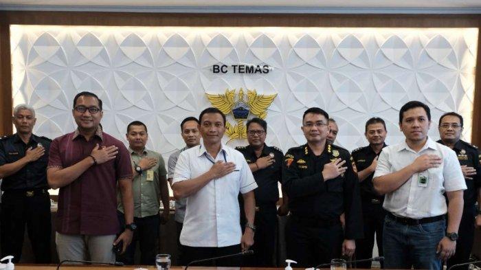 kunjungan Ditreskrimsus Polda Jawa Tengah, Kombes Pol. Dwi Subagio ke KPPBC TMP Tanjung Emas, Selasa (09/08/2022).
