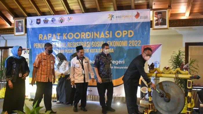 Rapat koordinasi OPD di Hotel Laras Asri Salatiga, Selasa (6/12/2022).