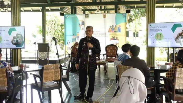 Kegiatan Workshop Basic Human Right Pemerintah Kabupaten Wonosobo, di Pendopo Utara, Kamis (27/10/2022).