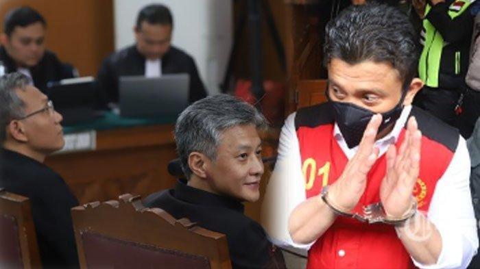 Ilustrasi Ferdy Sambo hadapi persidangan dengan dua rekannya Hendra Kurniawan dan Agus Nupatria (6/12/2022).