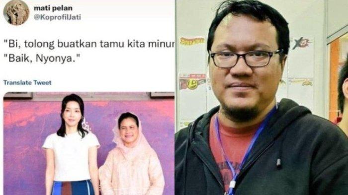 Kaesang Pangarep dan Gibran Rakabuming sempat menegur halus akun pembuat meme candaan soal ibu mereka, Iriana. Pasca memicu kehebohan, akun tersebut mengunggah permintaan maaf atas meme yang ia buat terkait ibu negara sekaligus istri Jokowi itu. Pasca memicu kehebohan, akun tersebut mengunggah permintaan maaf atas meme yang ia buat terkait ibu negara sekaligus istri Jokowi itu.