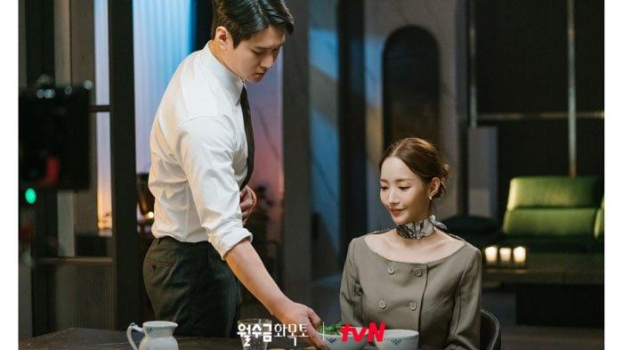 Still cut Go Kyung Pyo dan Park Min Young dalam drama Korea terbaru Love In Contract.