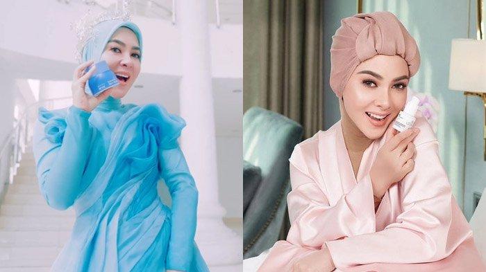 Syahrini saat jadi Brand Ambassador sebuah produk kecantikan