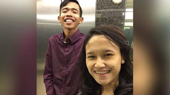 Dede Sunandar dan istrinya, Karen Hertatum.