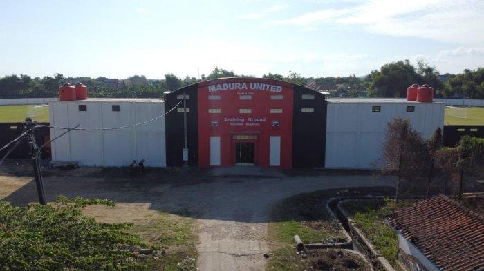 Stadion R Soenarto Hadiwidjojo yang saat ini menjadi Madura United Training Ground