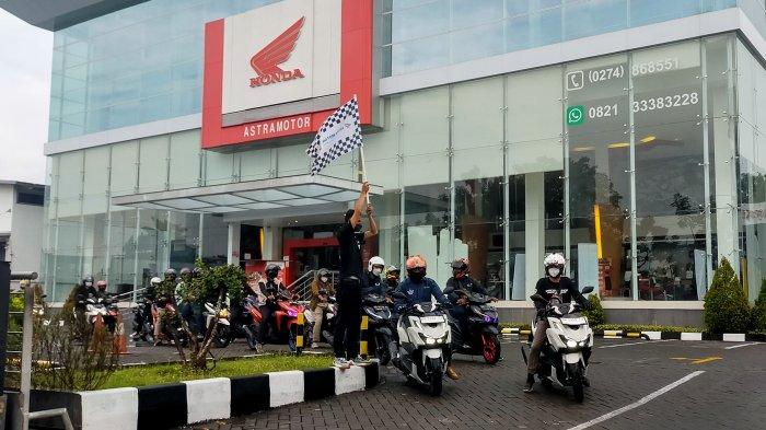 Astra Motor Yogyakarta mengajak sejumlah komunitas menjajal langsung All New Honda Vario 160