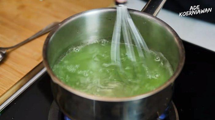 Buat jeli rasa melon