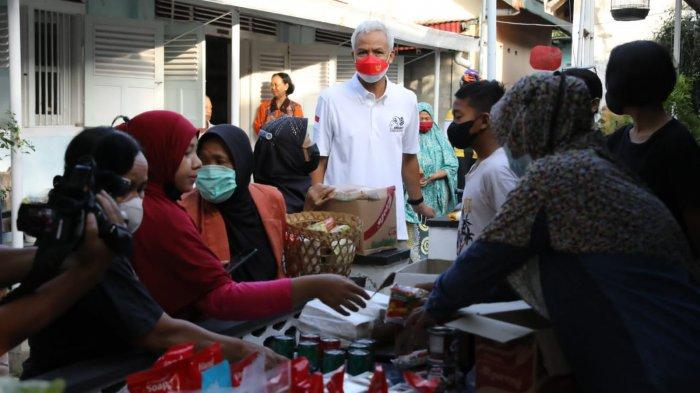 Gubernur Jawa Tengah, Ganjar Pranowo dibuat terkejut dengan murahnya barang-barang kebutuhan pokok di Yogyakarta