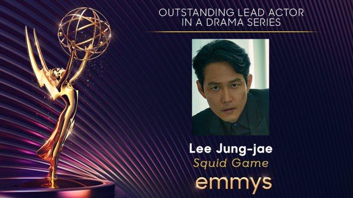 Lee Jung Jae memenangkan Emmy Awards 2022 kategori Outstanding Lead Actor In A Drama Series (Aktor Utama Terbaik untuk Serial Drama).