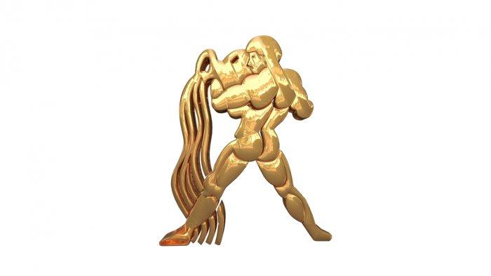 Logo zodiak aquarius