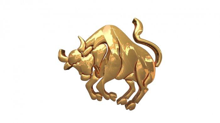 Logo zodiak taurus