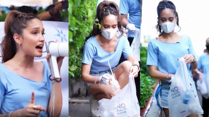 MOMEN Cinta Laura ke Citayam Fashion Week, Bukan Pose Pamer Fesyen Tapi Punguti Sampah Jalanan