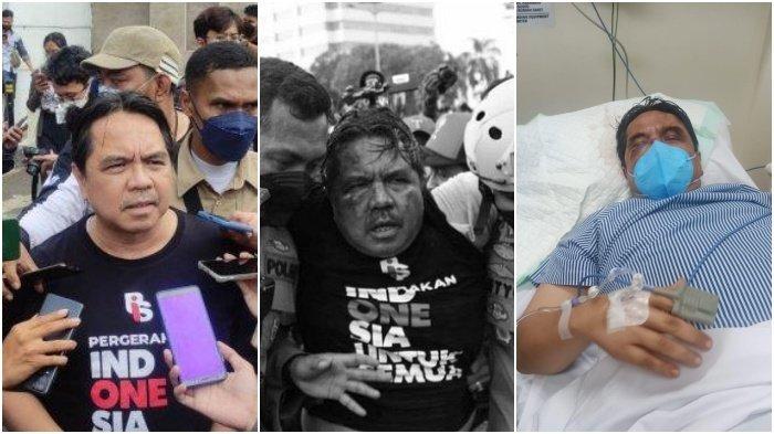 VIRAL Pengeroyokan Aktivis Ade Armando di Demo Mahasiswa, Netizen: Siapa yang Ambil Celananya?
