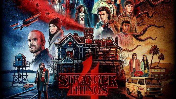 Poster Stranger Things Season 4 bagian bawah